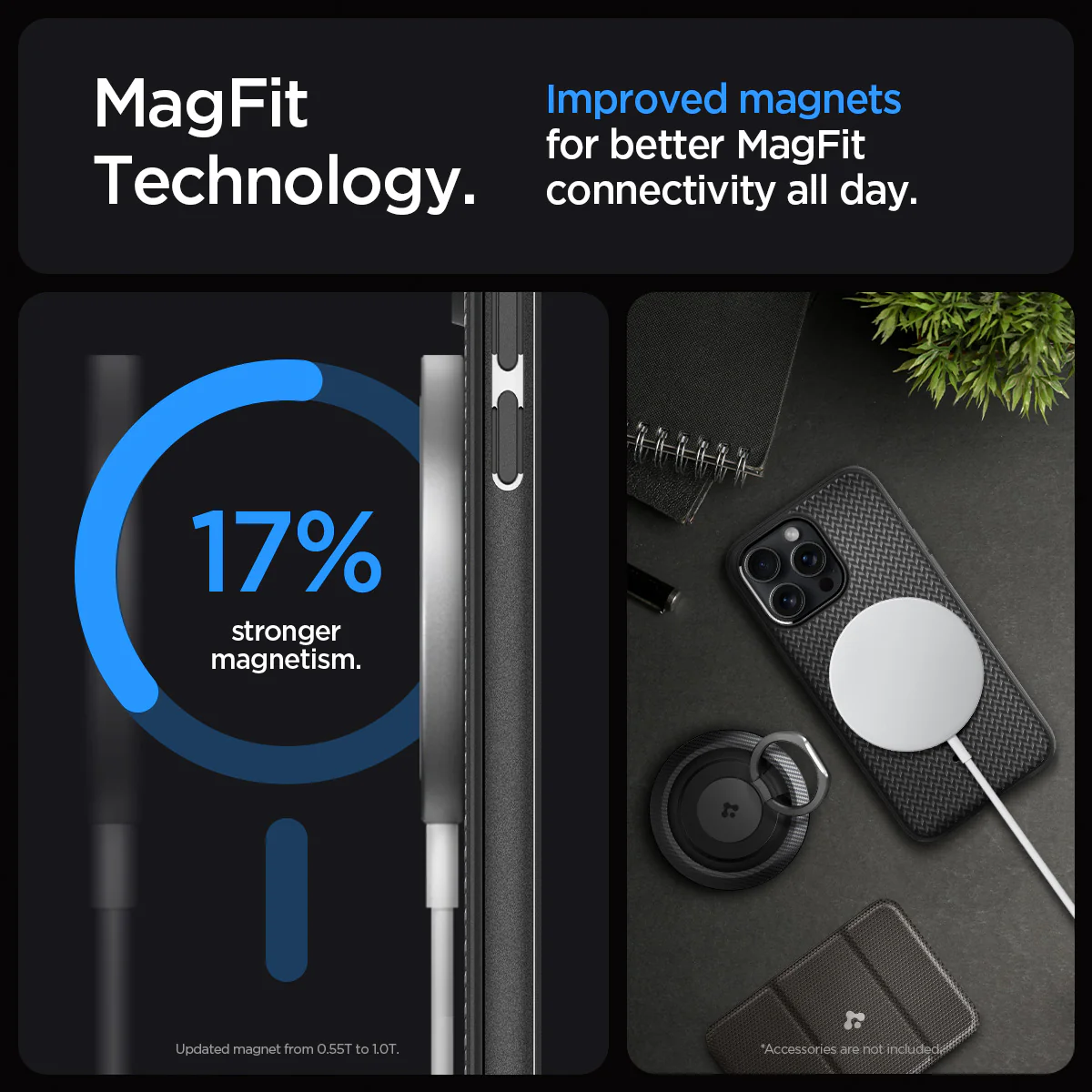 Spigen Case For iPhone 15 Pro Max Plus Mag Armor Magfit MagSafe Matte Shockproof ORIGINAL