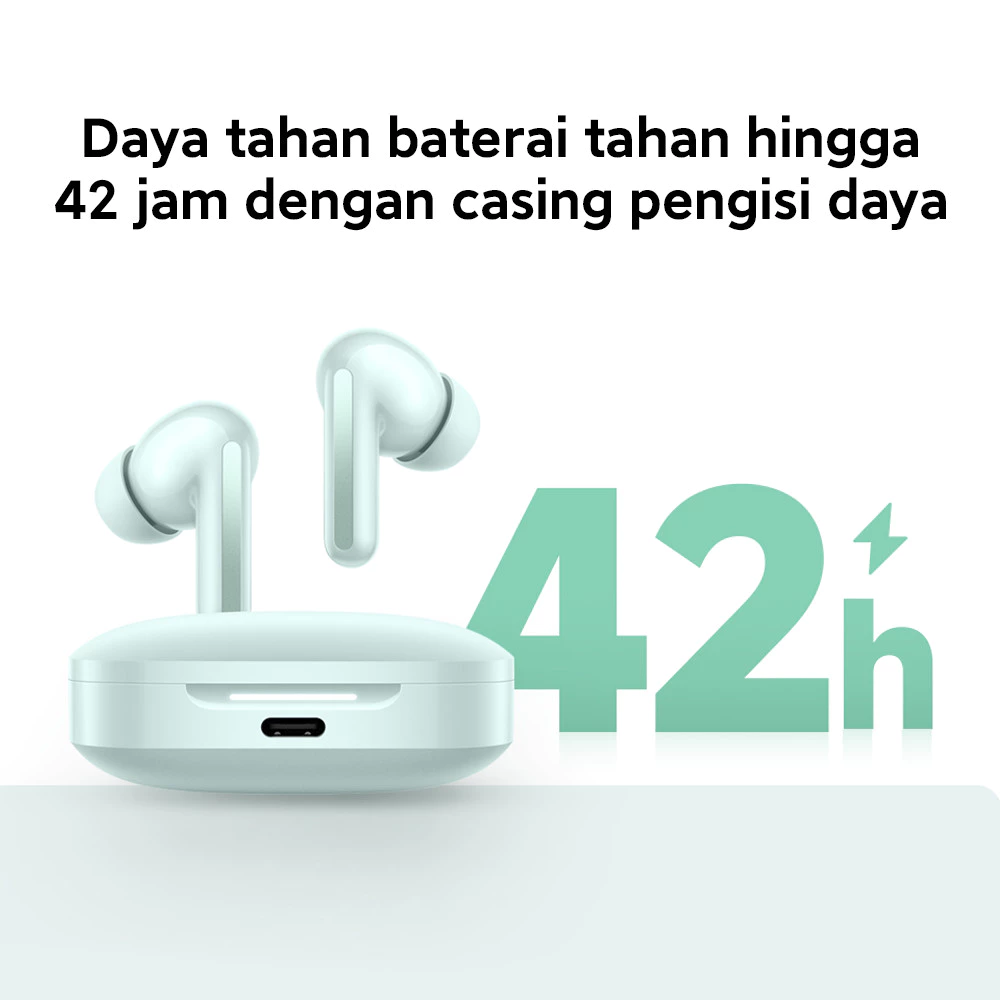 Xiaomi Redmi Buds 6 Earbuds TWS Bluetooth Dual-Driver ANC 49dB Imersive Sound 360°