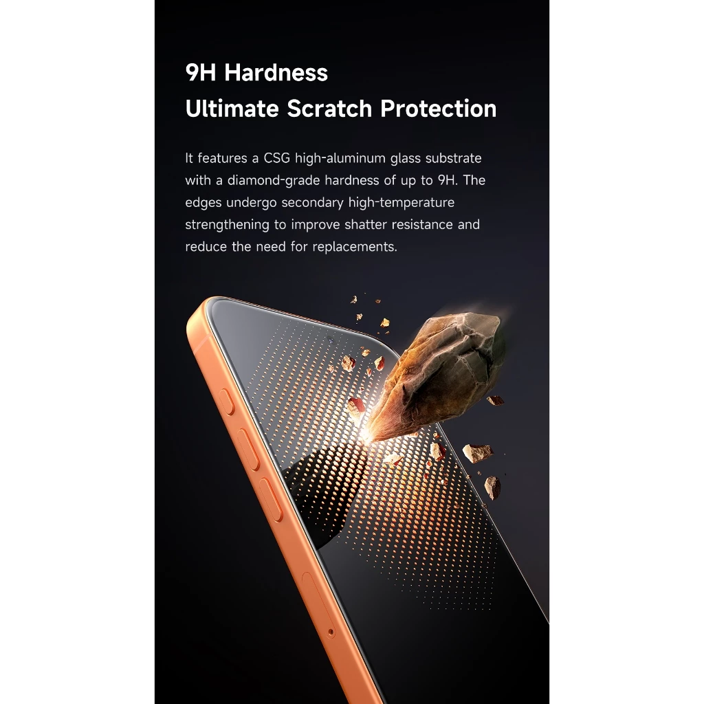 Mcdodo Tempered Glass Anti Spy For iPhone 17 17 Pro 17 Pro Max Ultra HD Screen Protector