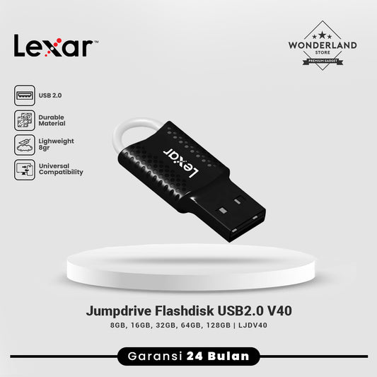 Lexar V40 USB 2.0 JumpDrive Flashdisk 8GB / 16GB / 32GB / 64GB / 128GB Flashdisk / Flash Drive