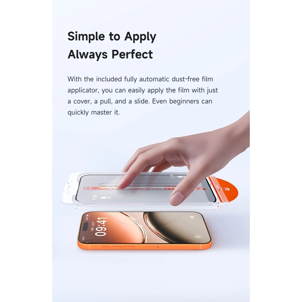 Mcdodo Tempered Glass Anti Spy For iPhone 17 17 Pro 17 Pro Max Ultra HD Screen Protector