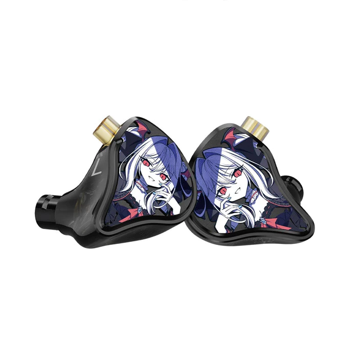 CVJ Vivian Anime Standard 10mm Dynamic Driver In Ear Monitor Earphone With Detachable Jack Audio