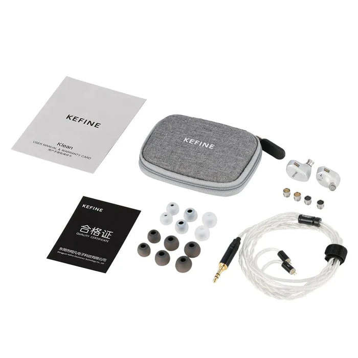 Kefine Klean SV 10mm Dynamic Driver In Ear Monitor IEM Earphone 0.78mm 2 pin
