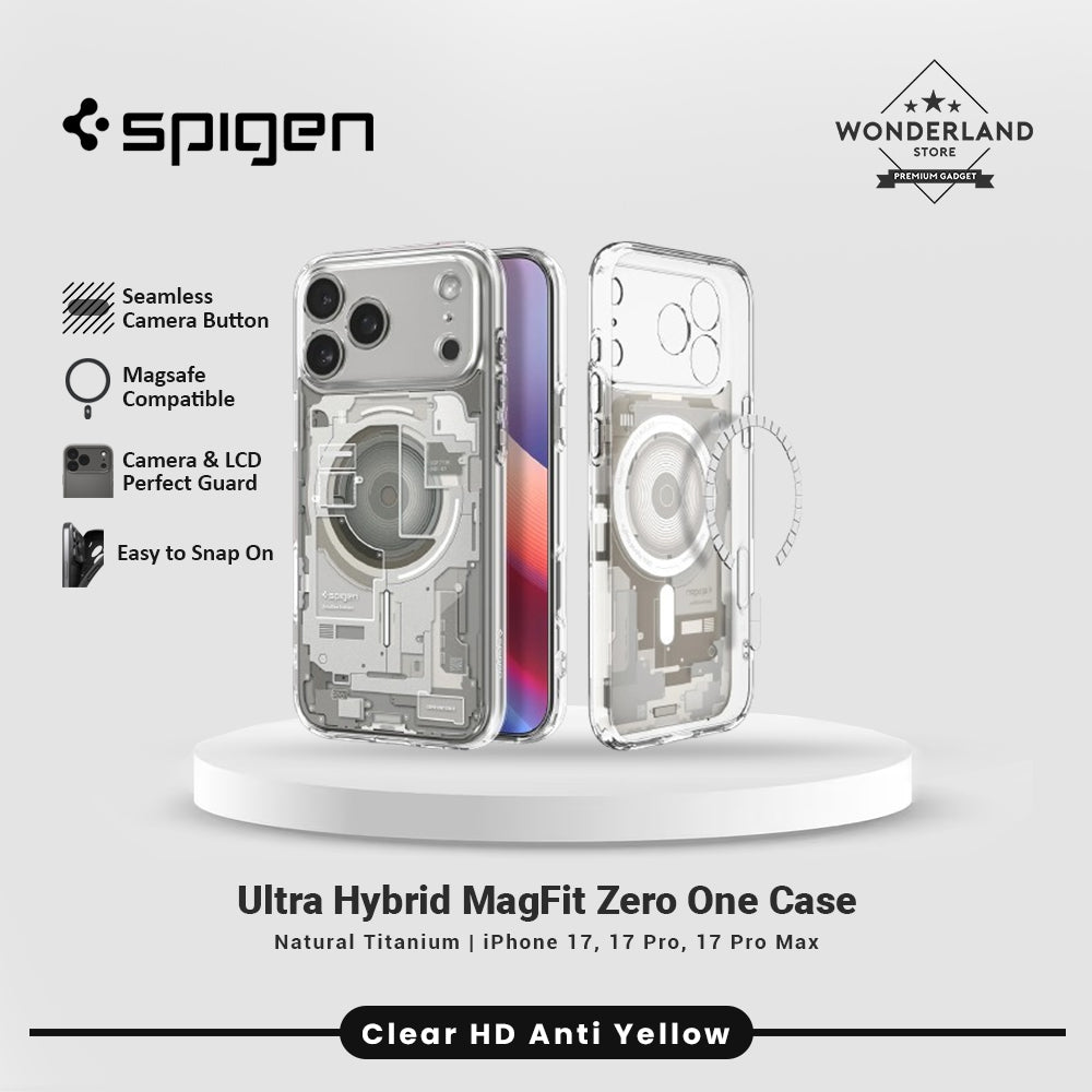 Spigen Case for iPhone 17 Series Spigen Ultra Hybrid Neo One Zero One T MagFit MagSafe Anti Shock Crack Slim Casing