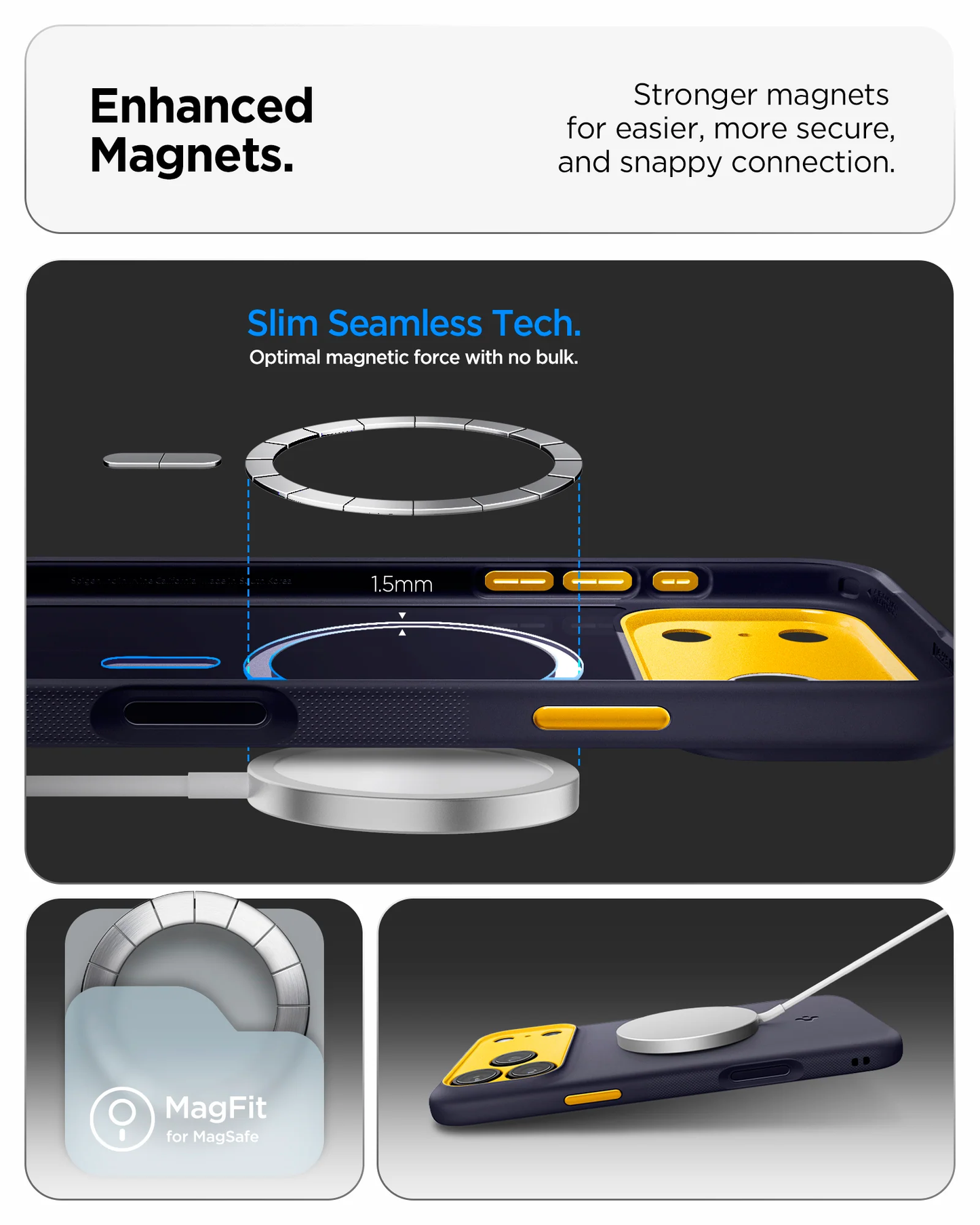 Spigen Case for iPhone 17 Spigen Nano Pop Magfit Magsafe Anti Shock TPU