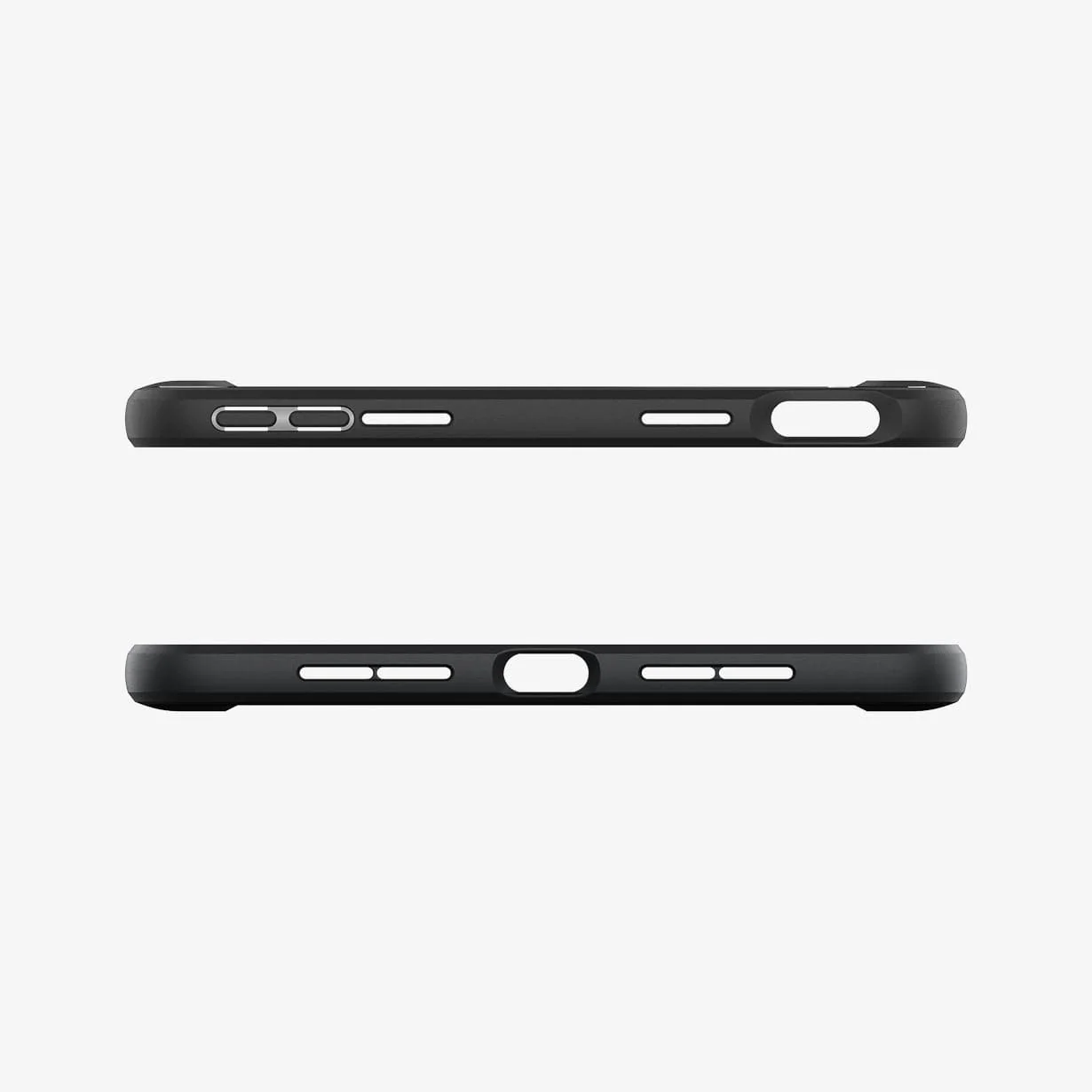 Spigen Case iPad Mini 7 / 6 8.3 inch 2024 Spigen Rugged Armor TPU Carbon Anti Shock Crack Slim Cover Casing