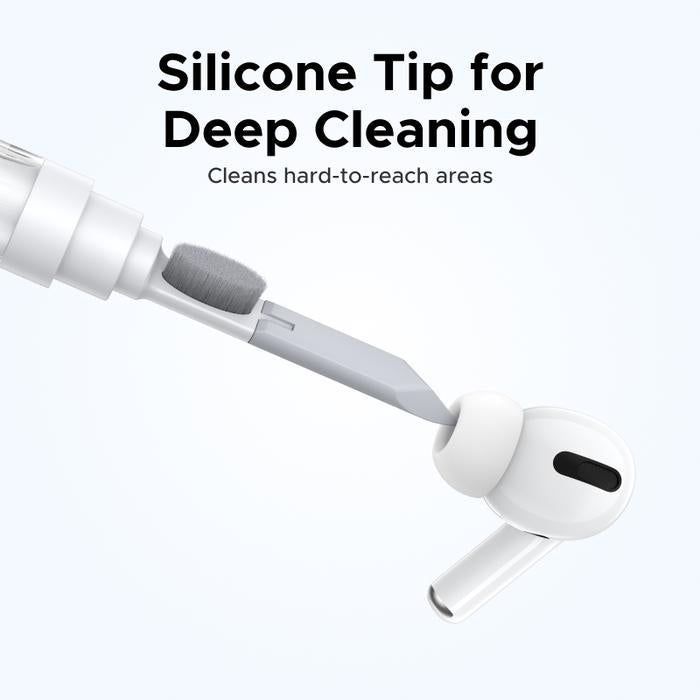 Ugreen Cleaner Kit For TWS Earphone Multi-Function Cleaning Pen Soft Brush Flocking Sponge