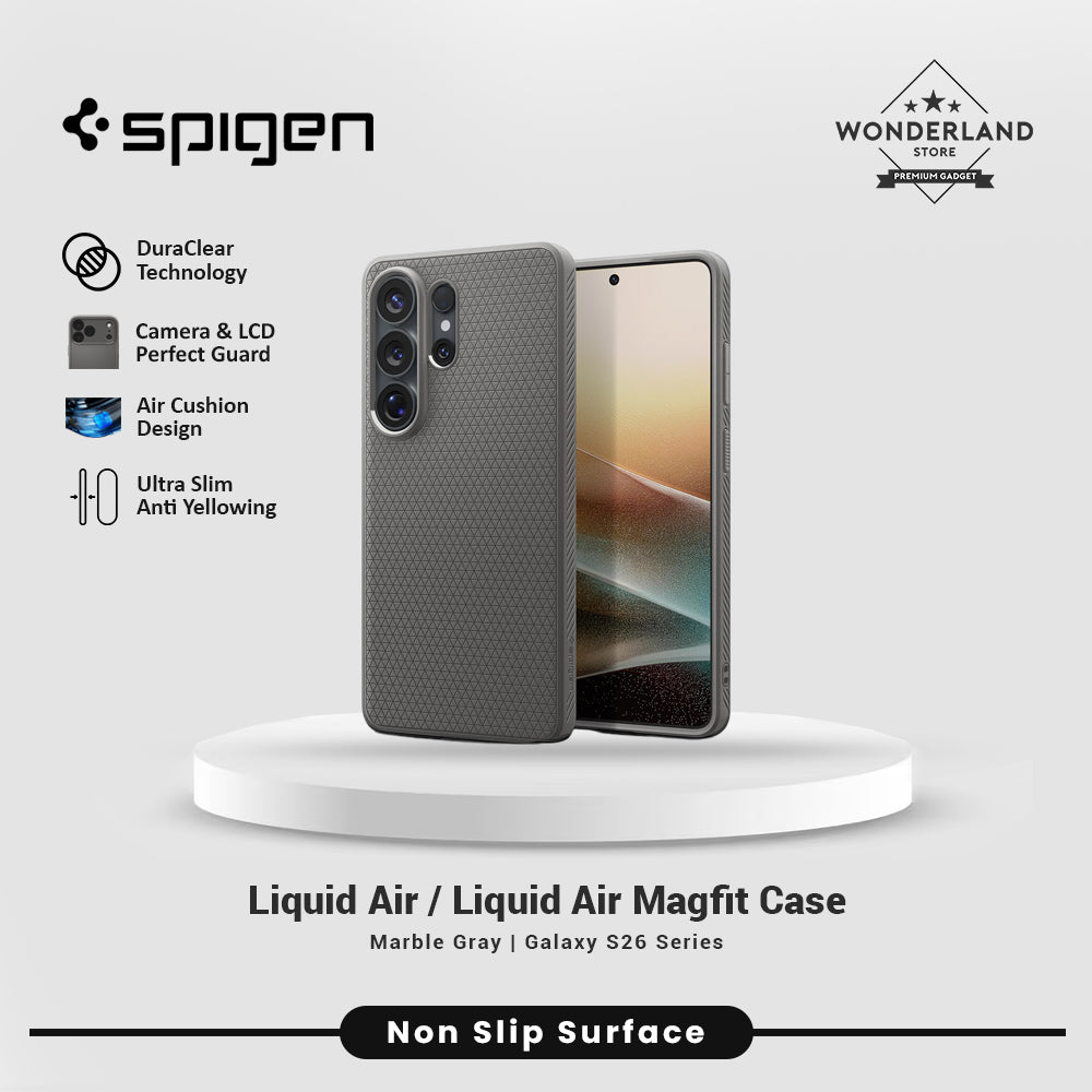 Spige Case for Samsung S26 Ultra Plus Liquid Air Magfit Slim Soft Silicone Anti Shock Casing