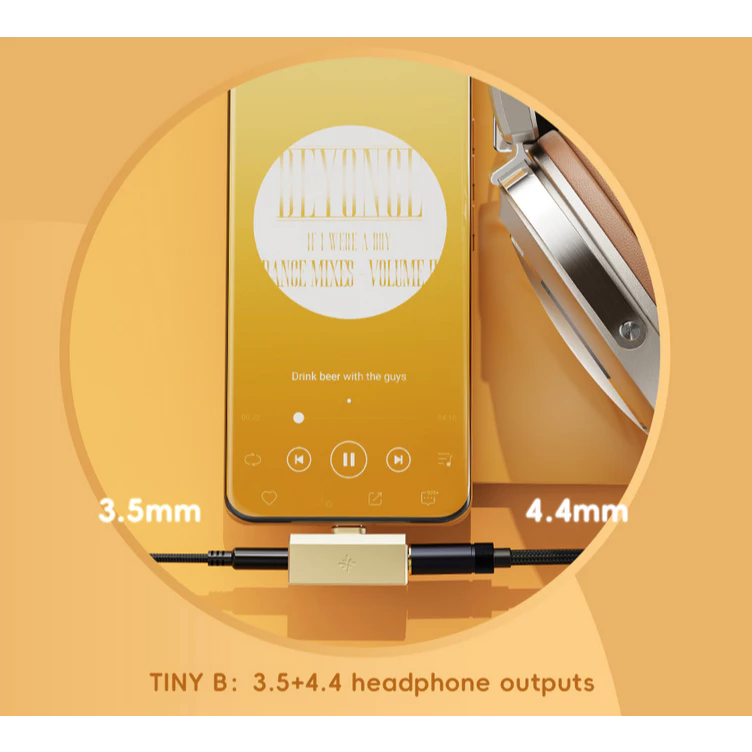 FiiO Snowsky Tiny Mini Tiny A Tiny B Portable Dongle DAC Dongle 3.5mm / 4.4mm / USB-C