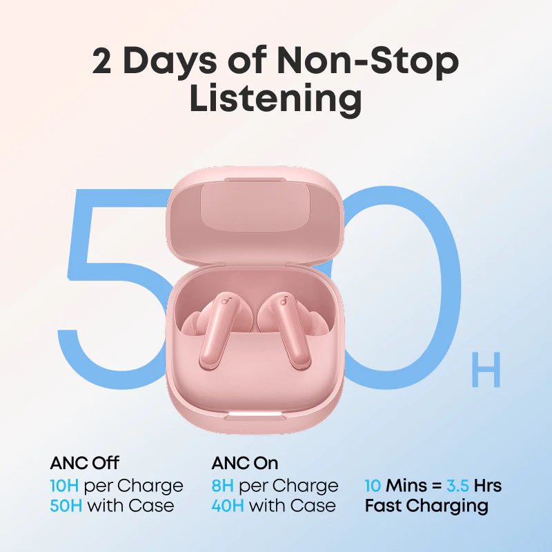Anker Soundcore R60i NC LDAC ANC Hi-Res AI Translation Real Time Low Latency Bluetooth 6.1 TWS