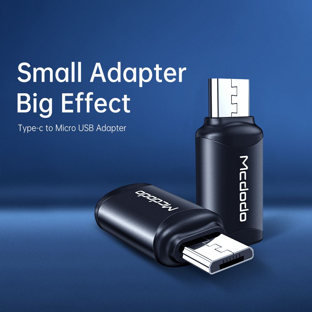 Mcdodo Converter USB-C Female to Micro USB 3A Mini Size OT-7690