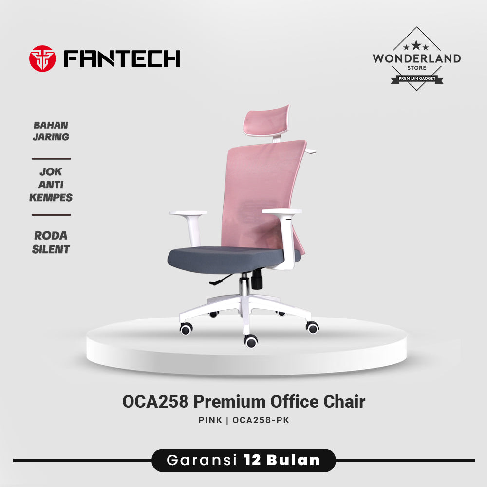 Fantech OCA258 OCA258SV2 OCA258S OC-A258 OCB258 Kursi Kantor Office Chair Gaming Chair