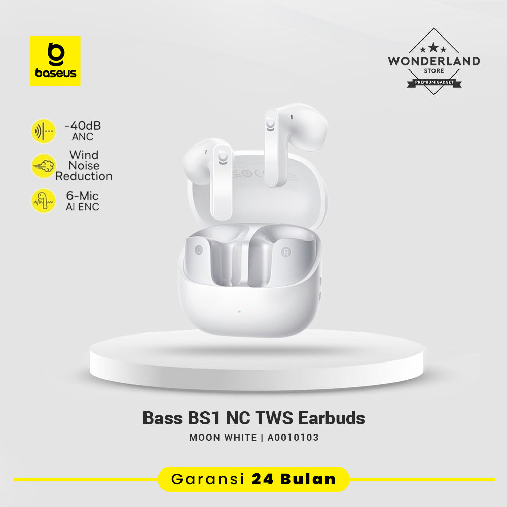 Baseus Bass BS2 Lite Semi In Ear TWS True Wireless Bluetooth Earphones SuperBass Enhanced Sound