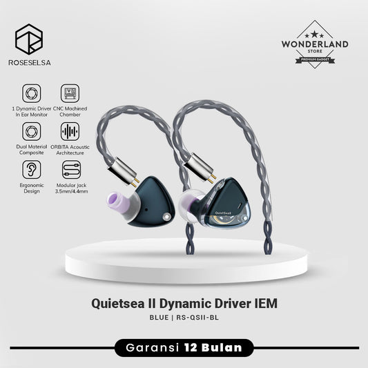 Roseselsa Quietsea II Standart Quietsea II Esport 10mm Dynamic Driver In Ear Monitor Earphone