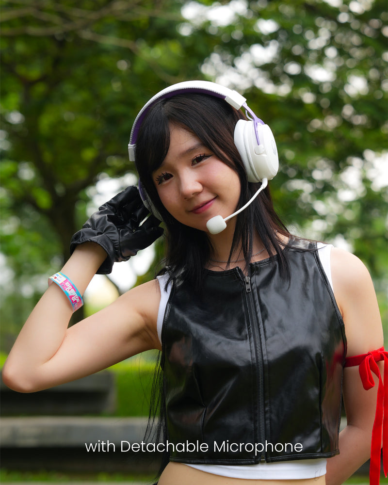 Sades Ryunix Hibiki HX2 Headset Gaming 7.1 Wireless Bluetooth Detachable Mic