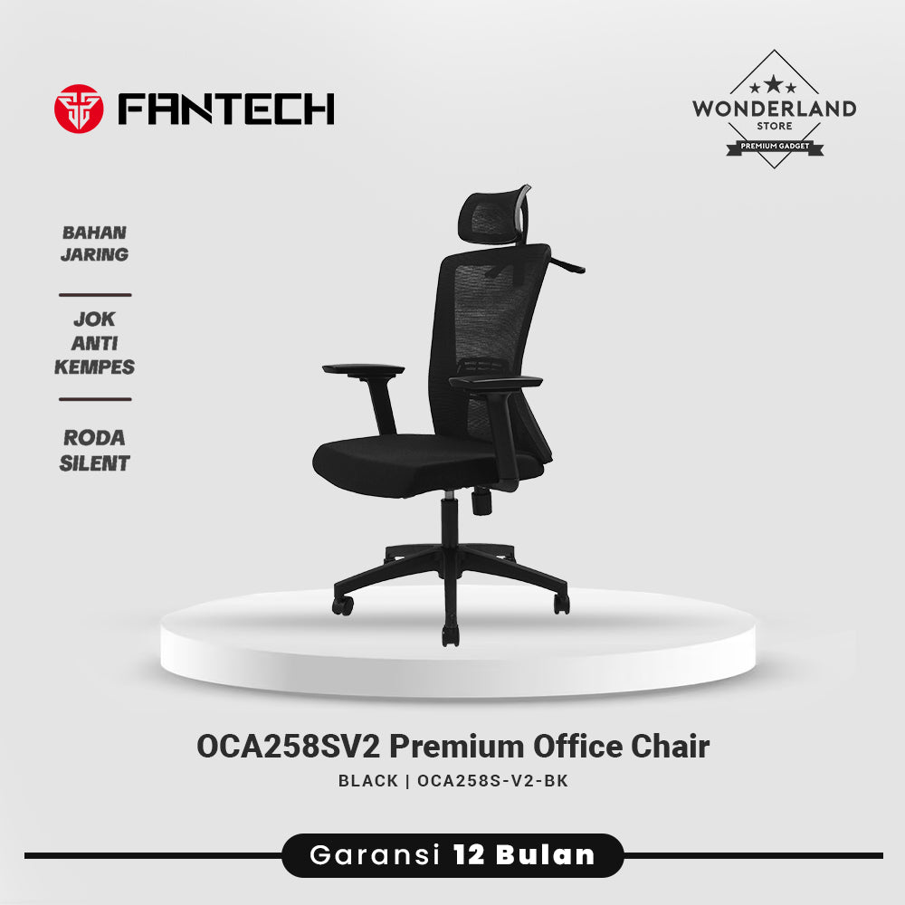 Fantech OCA258 OCA258SV2 OCA258S OC-A258 OCB258 Kursi Kantor Office Chair Gaming Chair
