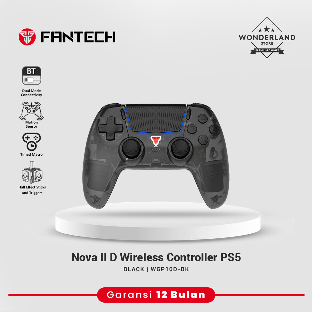 Fantech NOVA II D WGP16D Gamepad Stick PS5 Wireless Controller Hall Effect Multi Platform Bluetooth PS5 PC
