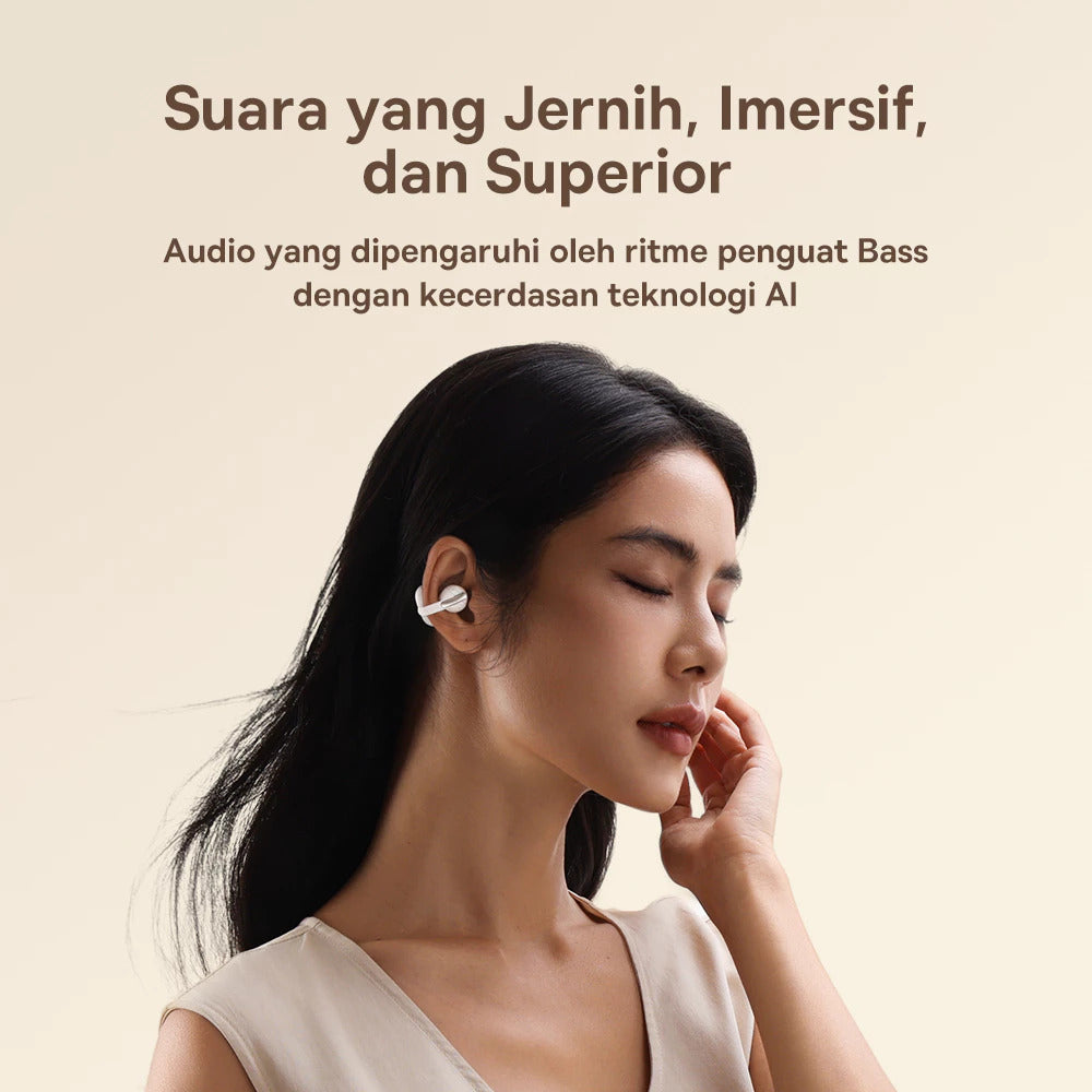 Baseus Bowie MC1 Open Ear TWS Ear Clip Sport Work Headset Anting Bluetooth OWS Earphone Clip