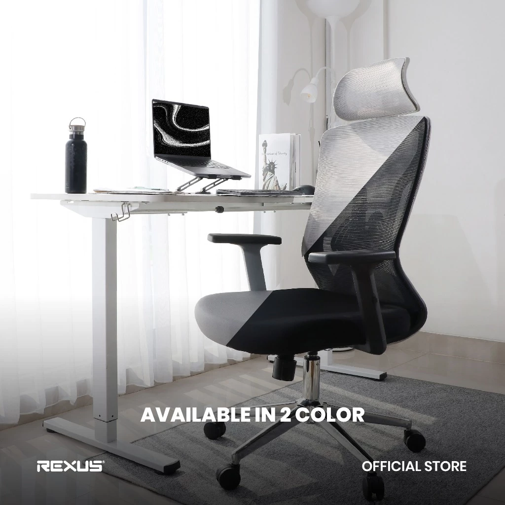 Rexus NC4 Ergonomic Office Chair Kursi Kantor NC-4 / NC4 Reclining Adjustable