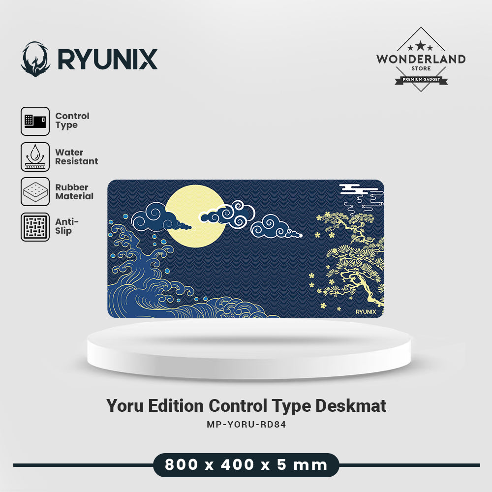 Sades Ryunix Yoru Edition RD84 / RD-84 XL Control Type Gaming Mousepad Deskmat