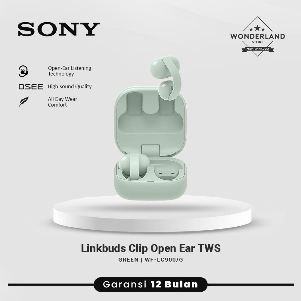 Sony Linkbuds Clip Oper Ear Clip Earbuds TWS Clear Call Dual Microphone LC900