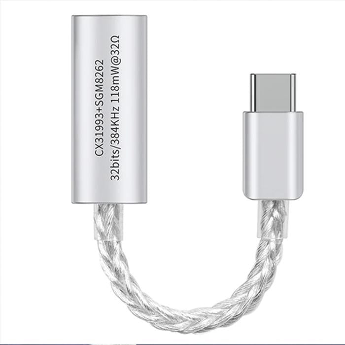 Jcally JM7MAX / JM7 MAX USB-C Adapter CX31993 Portable Dongle Adapter USB DAC / AMP