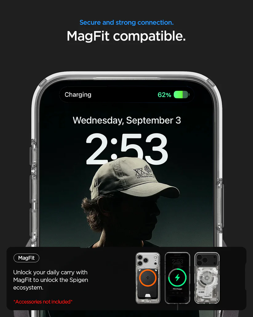 Spigen Case for iPhone 17 Series Spigen Ultra Hybrid Neo One Zero One T MagFit MagSafe Anti Shock Crack Slim Casing
