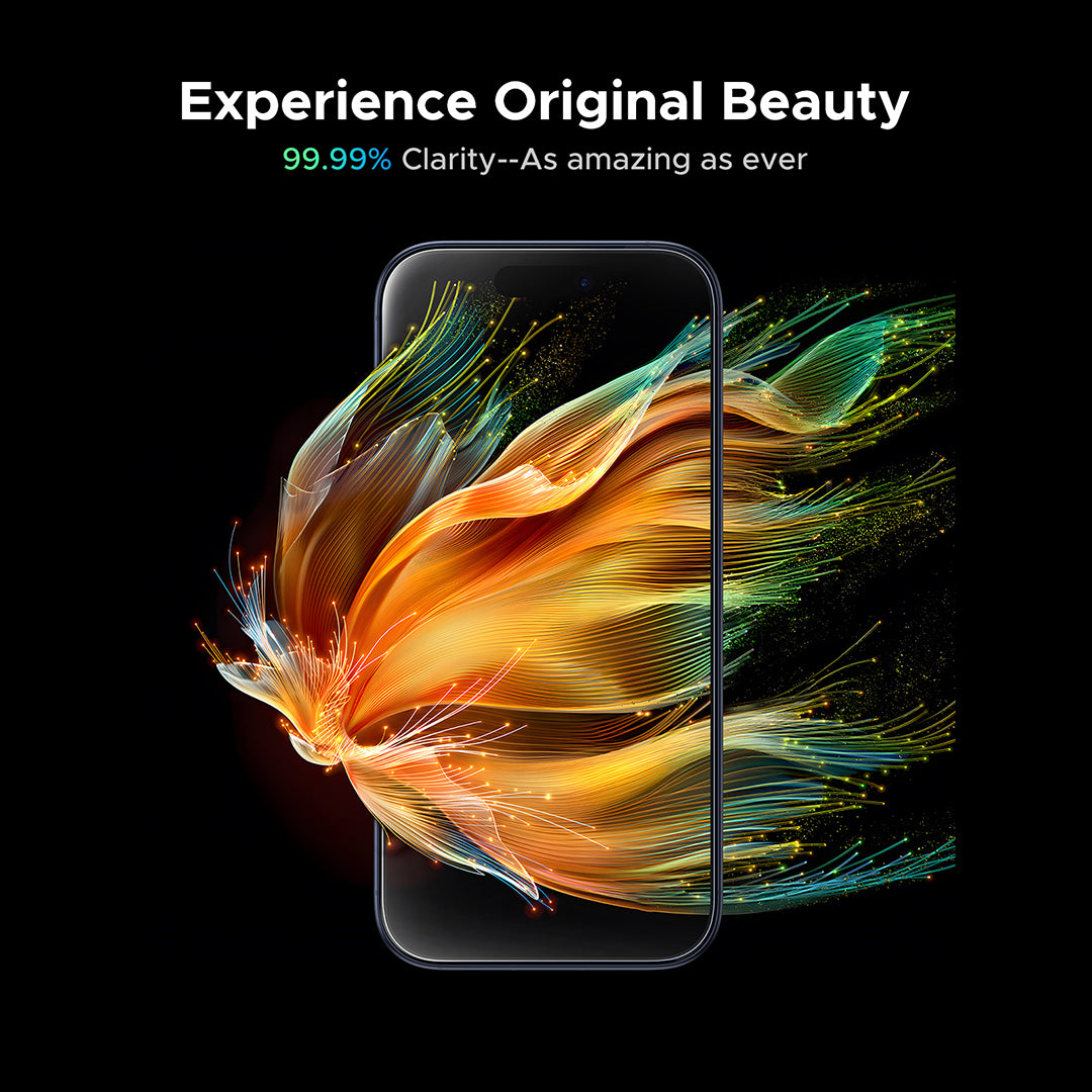 Ugreen Tempered Glass Anti Reflective Clear Anti Spy Privacy for iPhone 17 Pro 17 ProMax