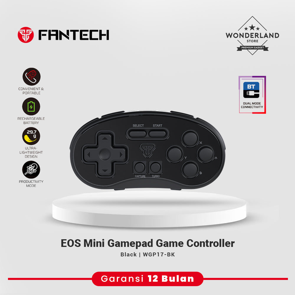 Fantech WGP17 / WGP-17 EOS Mini Pocket Size Mini Wireless Gamepad Joystick Portable