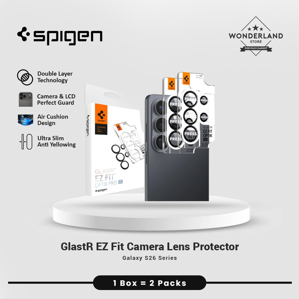 Spige Lens Protector for Samsung Galaxy S26 Ultra GlastR EZ Fit Optik Pro HD Clear Anti Gores Camera Cover