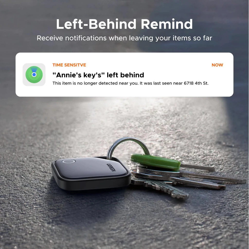 Ugreen Smart Air Tag Bluetooth iOS Tracker Keys Finder Pro Locator Alat Pelacak Lokasi GPS 75646