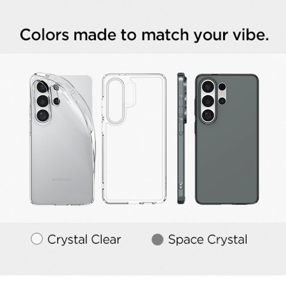 Spigen Case for Samsung S26 Ultra Plus Liquid Crystal Clear TPU Slim Casing