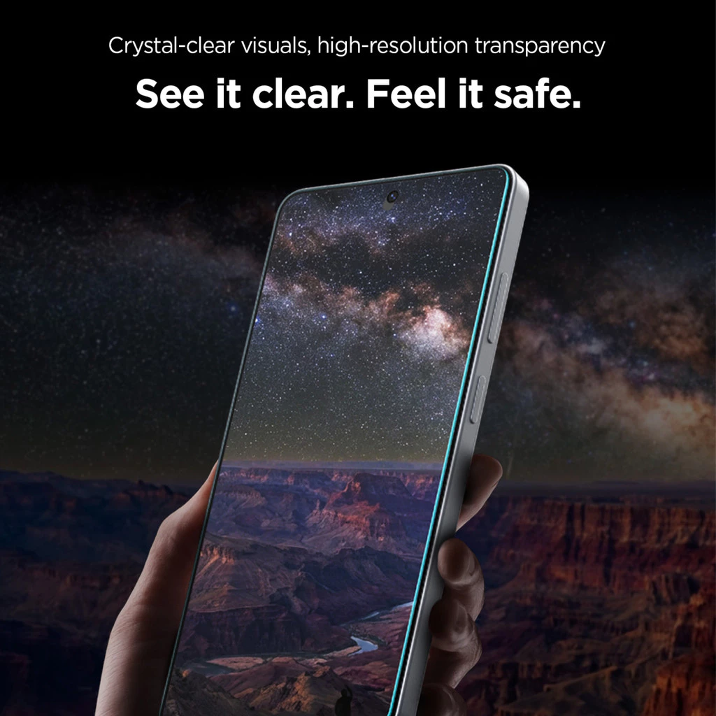 Spigen Tempered Glass for Samsung S26 Ultra Plus GlastR Ez Fit Pro HD Easy Install Tray Screen Protector