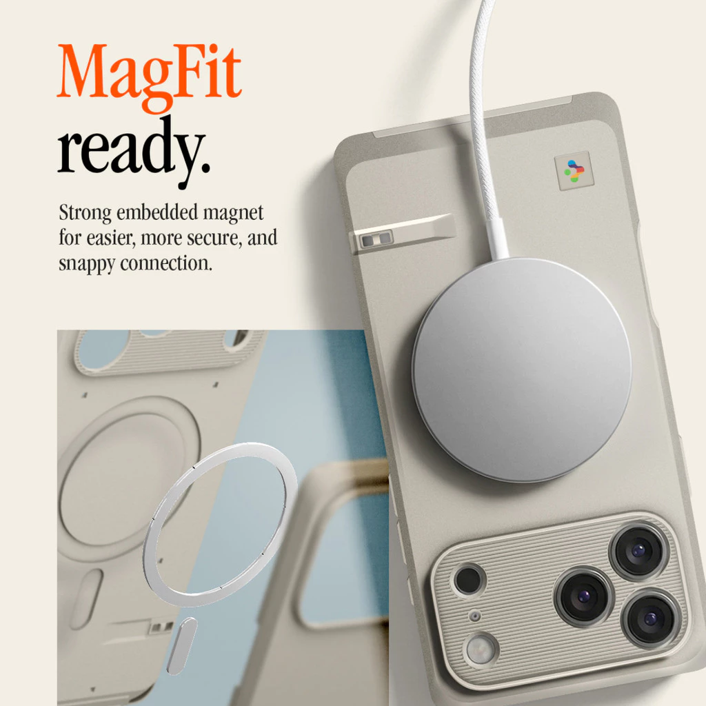 Spigen Case for iPhone 17 Pro / 17 Pro Max Classic LS Retro Design Magsafe Camera Control Anti Shock Casing