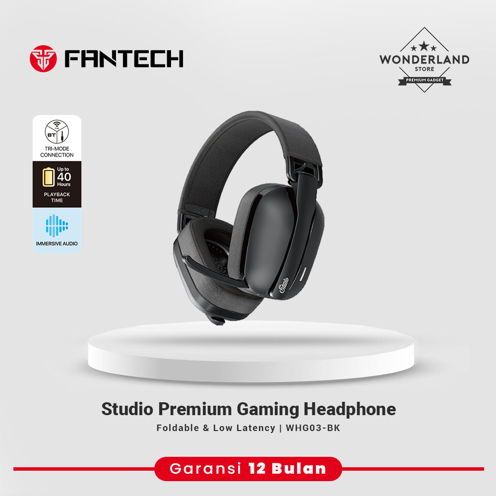 Fantech Studio Pro WHG03P Virtual 7.1 Headset Gaming Wireless Bluetooth