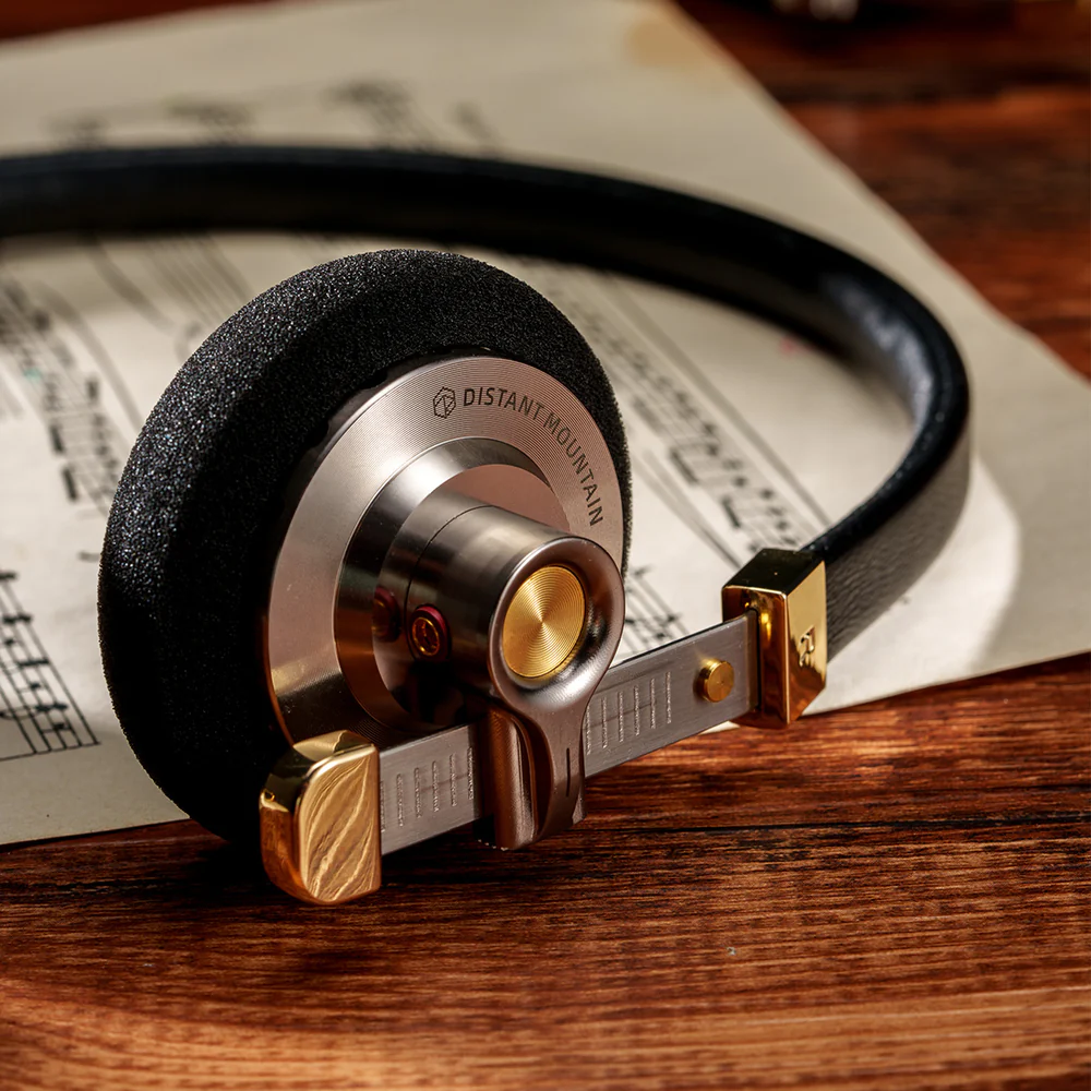 Roseselsa Distant Mountain 40mm Dynamic Driver Classic Retro On Ear Headphone