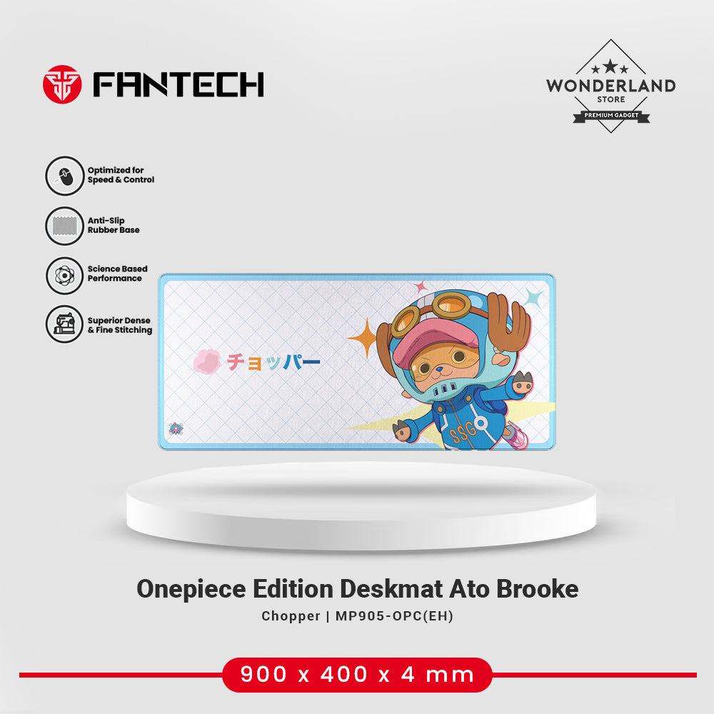 Fantech x One Piece Egghead Colaboration Ato MP905 Deskmat Mousepad Anti Slip Luffy Zoro Chopper Robin NamiUsopp