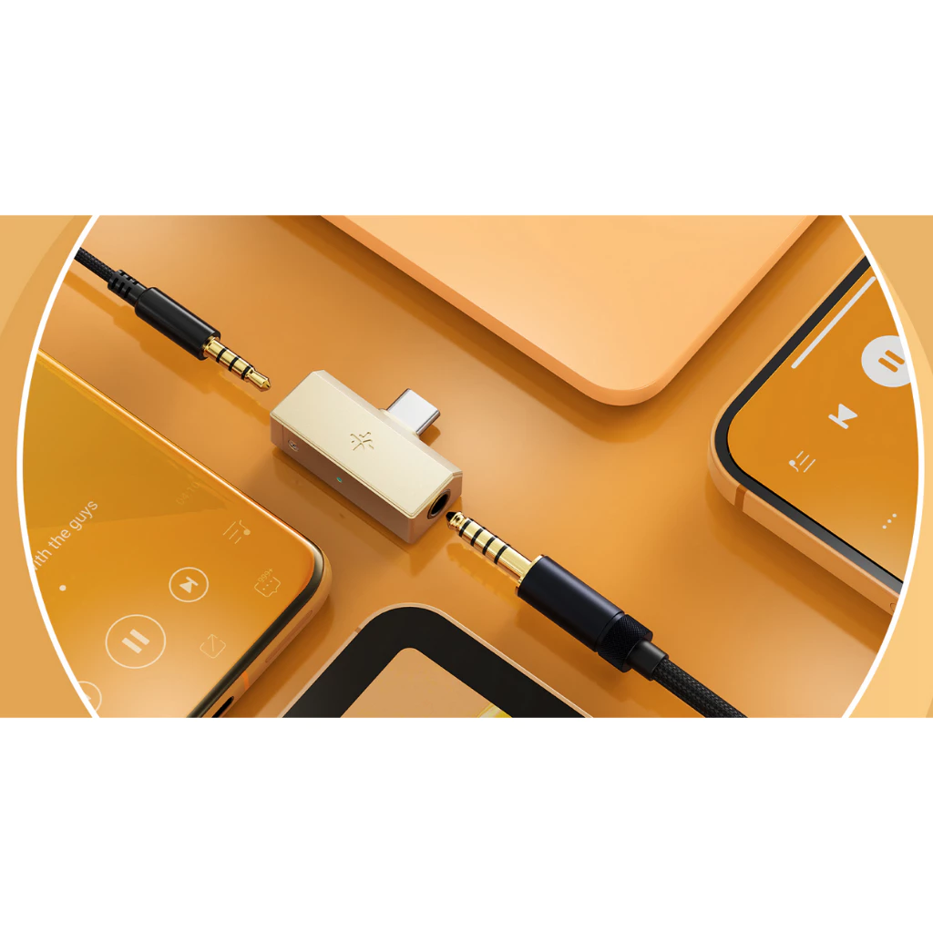 FiiO Snowsky Tiny Mini Tiny A Tiny B Portable Dongle DAC Dongle 3.5mm / 4.4mm / USB-C