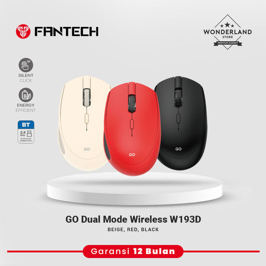 Fantech W193D Mouse Wireless Mouse Office Silent Click Dual Mode