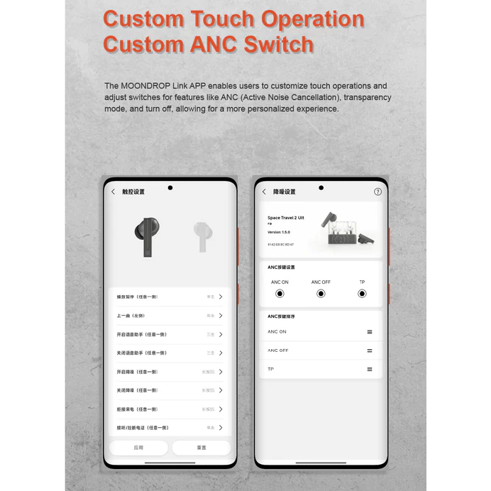 Moondrop Space Travel 2 Ultra Bluetooth 13mm Planar Driver TWS True Wireless
