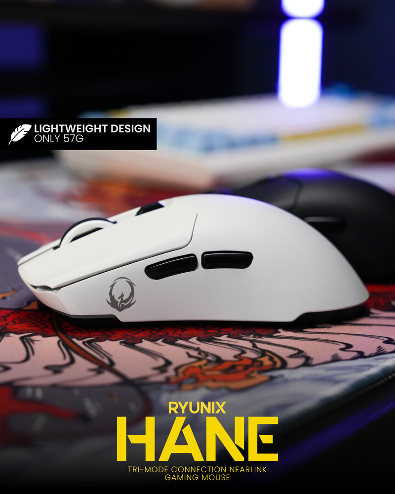 Sades Ryunix Hane MX3 Mouse Gaming Nearlink Lightweight Tri-Mode Connection