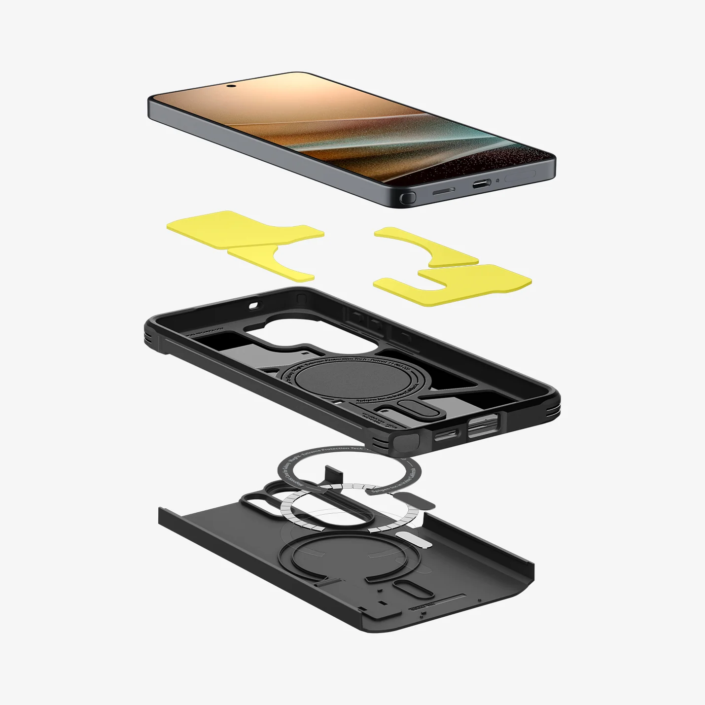 Spigen Case S26 Ultra Plus Tough Armor MagFit Kickstand Anti Shock Dual Layer Casing