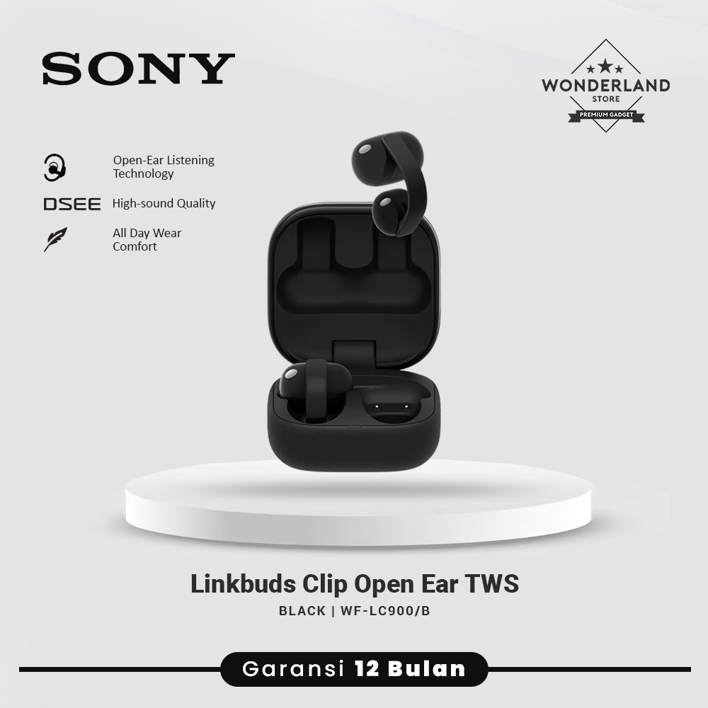 Sony Linkbuds Clip Oper Ear Clip Earbuds TWS Clear Call Dual Microphone LC900