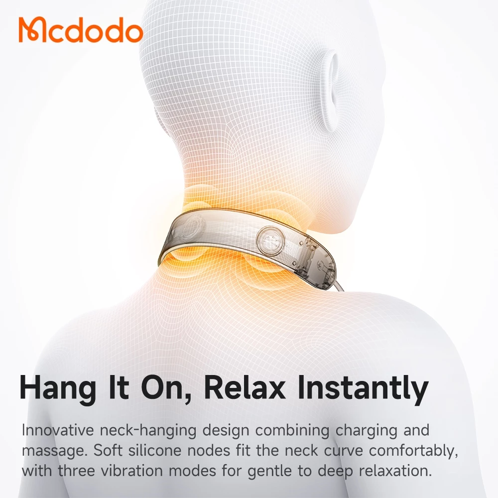 Mcdodo 3in1 Kabel Data USB-C to C with Tali Lanyard + Alat Pijat Massage 100W PD Fast Charging