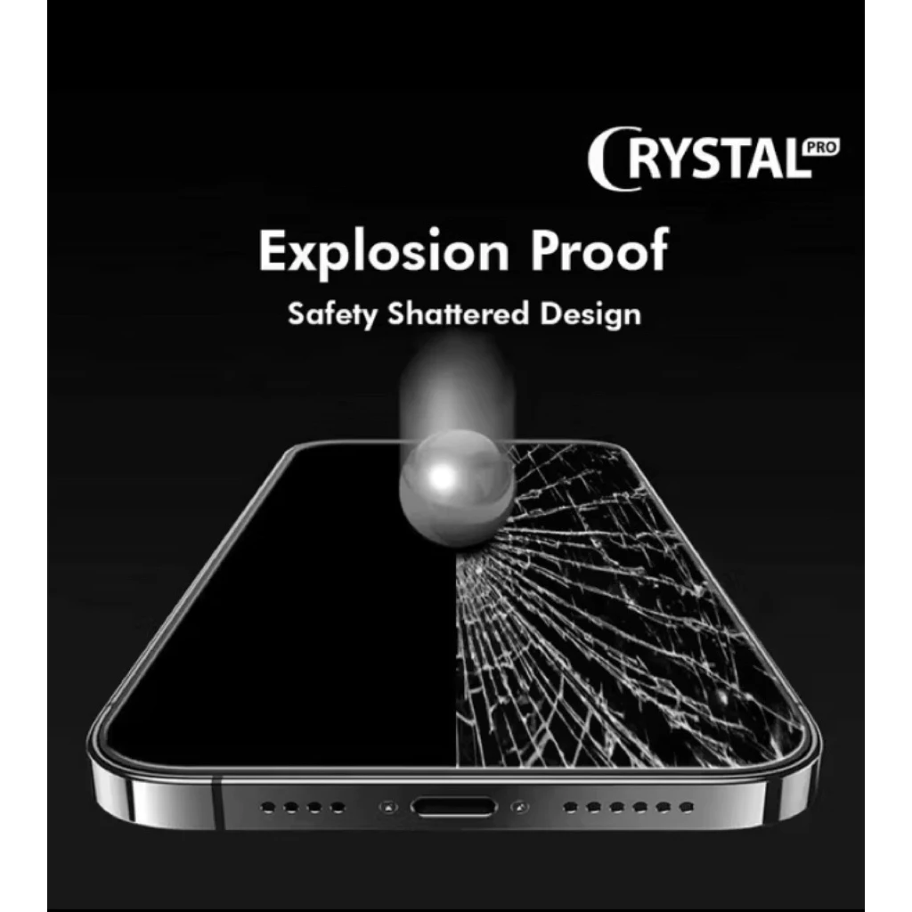 New Hikaru Cystal Pro Tempered Glass iPhone 17 / 17 Pro Max / ProMax / 17 Air Full cover Ultra Clear