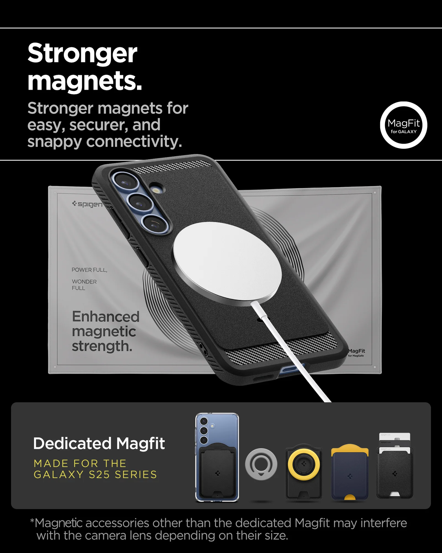 Case Samsung Galaxy S25 Ultra Plus Spigen Rugged Armor Magnetic MagSafe Anti Crack Carbon Casing