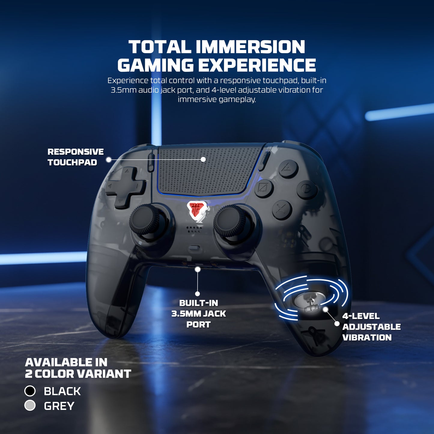 Fantech NOVA II D WGP16D Gamepad Stick PS5 Wireless Controller Hall Effect Multi Platform Bluetooth PS5 PC