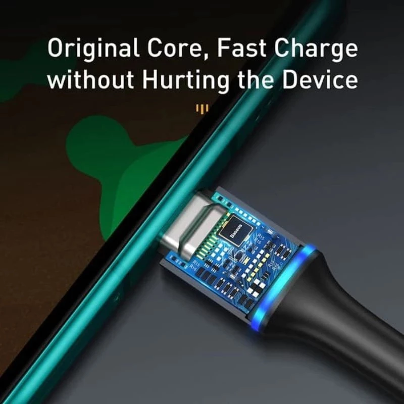 Baseus Halo Data Cable Kabel USB-C to C 60W PD2.0 PD PPS Fast Charging CATGH