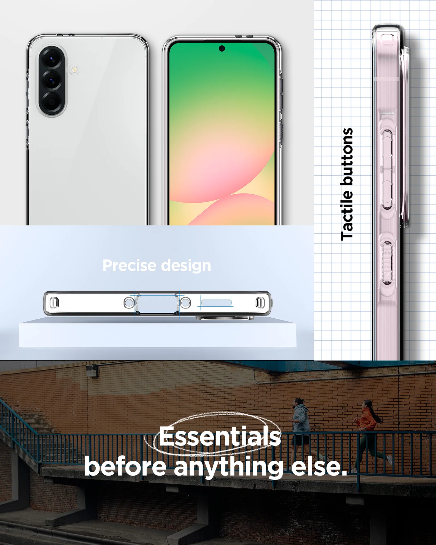 Case for Samsung Galaxy A56 Ultra Spigen Liquid Crystal Clear A56 Ultra Anti Crack