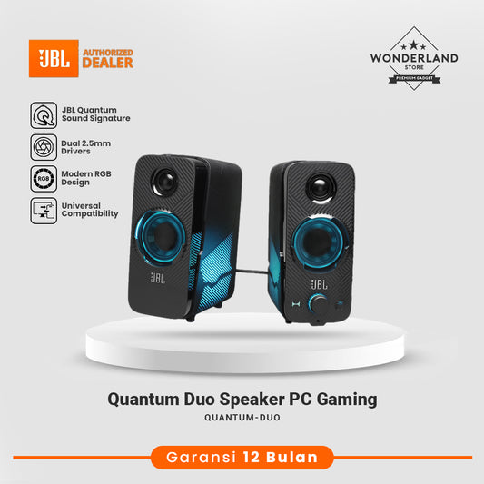 JBL Quantum Duo Speaker PC Gaming With RGB QuantumDuo Garansi Resmi IMS